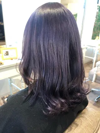 セミロング カラー takuma 【meret橿原店】のヘアスタイル