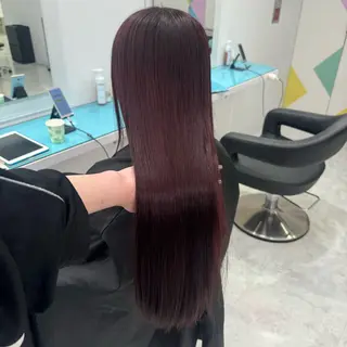 ロング カラー ダメージレスハイ トーン💖kanonのヘアスタイル