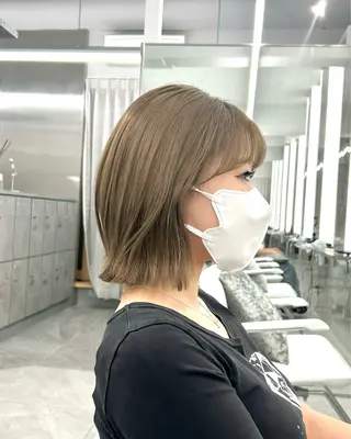 ショート 韓国顔まわり/前髪 /レイヤー/いつきのヘアスタイル