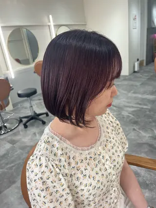 ショート カラー Risa🐈⬛/ グレージュ/透明感のヘアスタイル