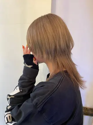 ミディアム ブリーチ募集中/ りののヘアスタイル