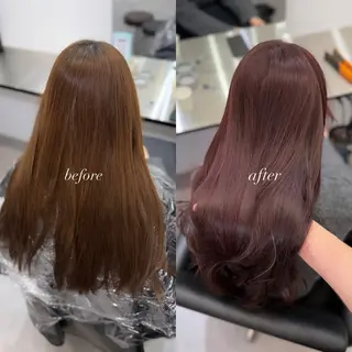 ロング 髪質改善× ブリーチなしyutoのヘアスタイル