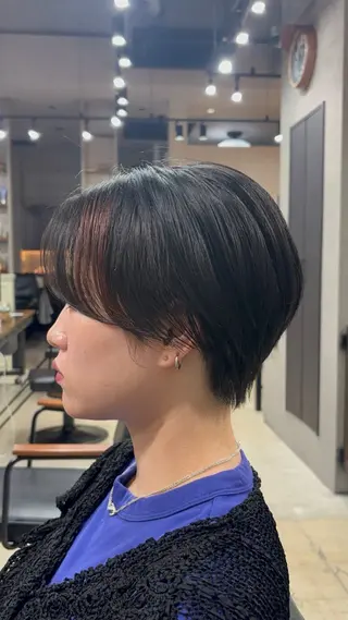 ショート The C 表参道所属・似合わせ小顔ショート ◎TheC 西野瑛斗のヘアスタイル