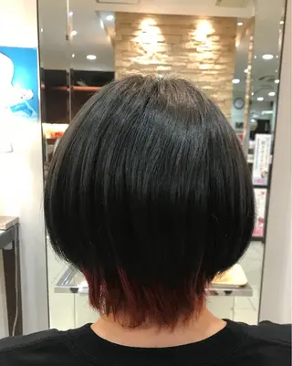 ショート カラー トレボー 聖蹟桜ヶ丘店所属・長谷部 成美のヘアスタイル