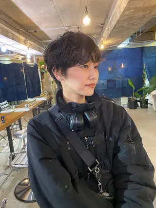 ショート パーマ GATTACA所属・KEI gattacaのヘアスタイル