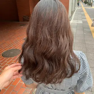 ロング カラー パーマ 🟤TAP🟤 木曳野　金沢店のヘアスタイル