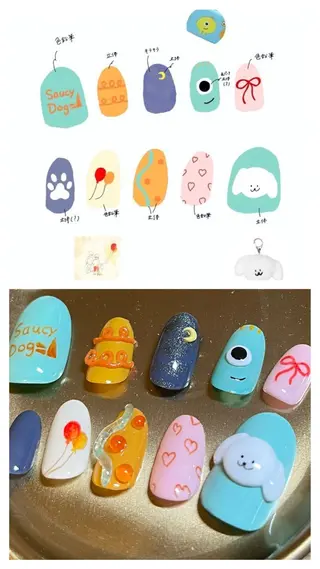 ネイル atelier mofのネイルデザイン