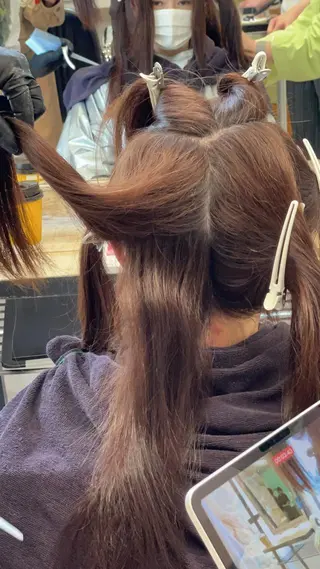 ミディアム stylist YUTOのヘアスタイル