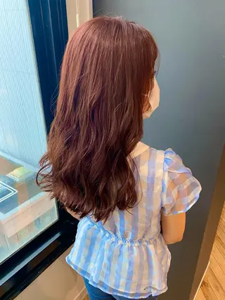ロング カラー YUNA ユウナのヘアスタイル