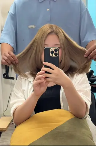 セミロング ulu所属・仲川 祐人のヘアスタイル