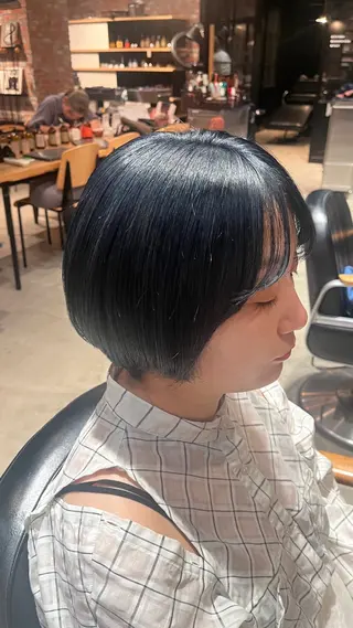 ショート 田中 美月のヘアスタイル