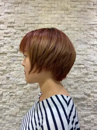 ショート purple所属・田邉 愛望のヘアスタイル