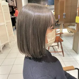 ミディアム カラー 透明感カラー/ 寺田千雅子のヘアスタイル