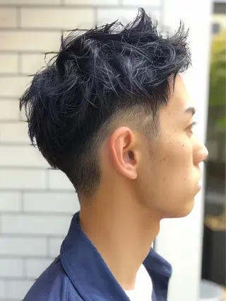 メンズ Hair&Eye Laffin.のヘアスタイル