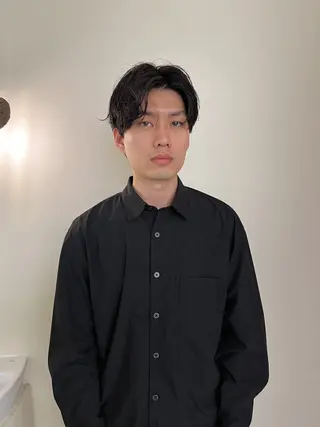 ショート メンズ メンズハイトーン/栄 /イトウタケルのヘアスタイル