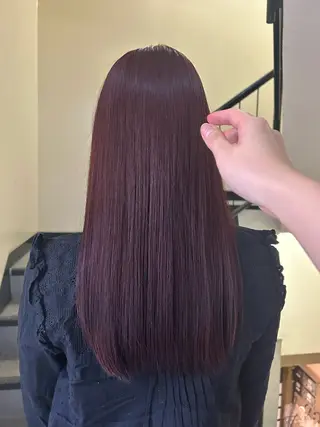 ロング カラー ☕️結【suii.】 ボブ/ヘアセット☕️のヘアスタイル