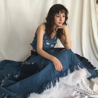 ロング 銀座🤍ボブ/ ミディアム/佐野夢美のヘアスタイル