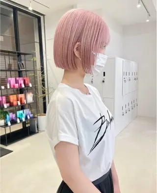 ショート カラー sand yokohama所属・【期間限定無料 ボブ特化】まさよしのヘアスタイル