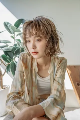 パーマ YUNA★ メンズパーマのヘアスタイル