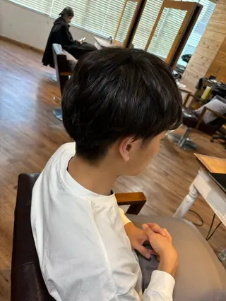 パーマ メンズ little PORTO元町所属・AYUNA 🤍✨のヘアスタイル