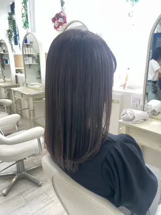 セミロング 新籾 尚哉のヘアスタイル