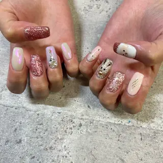 キッズ ネイル 今福鶴見ネイル 8(ｴｲﾄ)のネイルデザイン