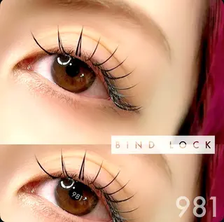 マツエク・マツパ 981 KURUMIのマツエク・マツパデザイン