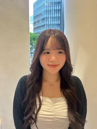 ロング カラー 似合わせ/レイヤー 💟SAEのヘアスタイル