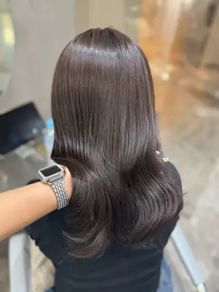 ミディアム カラー Zina梅田茶屋町所属・Mayu💖 Zina梅田茶屋町のヘアスタイル