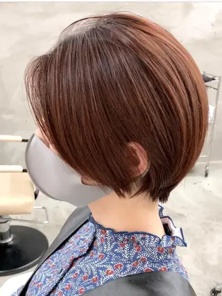 ショート カラー ショート・ボブ 徳竹淳一のヘアスタイル