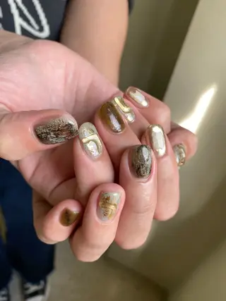 ネイル 草加ニュアンスネイル 🌚hersのネイルデザイン