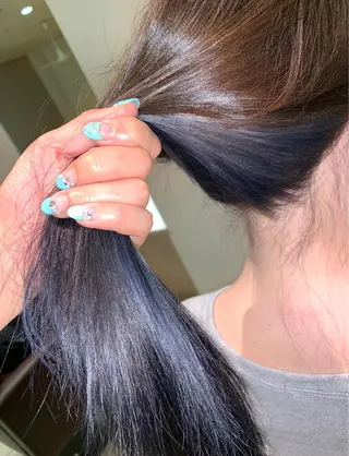 ロング カラー モテ🤍ヘア 🖤gene川島のヘアスタイル