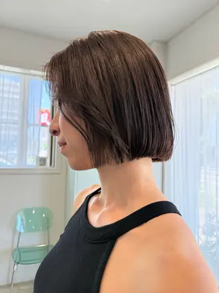 カラー せんしゅう /ワンカラーのヘアスタイル