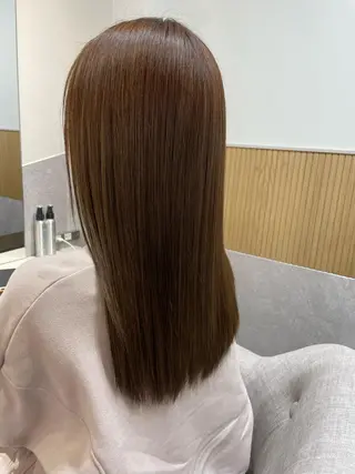 ロング カラー 西 めぐみのヘアスタイル