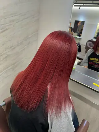 セミロング カラー 誠也/唯一無二の ルーツカラーのヘアスタイル