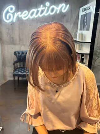 ミディアム 新越駅から1分 肥高　壮汰のヘアスタイル