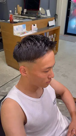 ショート StueW.所属・三木 誉之尊のヘアスタイル