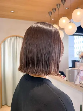 ショート カラー 縮毛矯正/髪質改善 ショートボブ/ともきのヘアスタイル