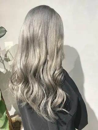 ロング カラー M IIのヘアスタイル