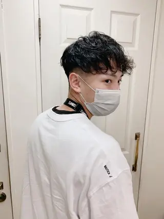 パーマ メンズ スパイキーショート/ メンズヘア/hugeのヘアスタイル