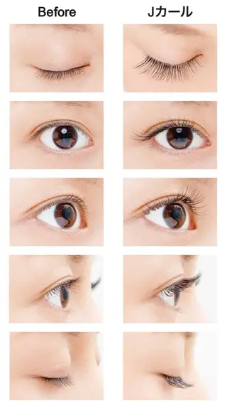 マツエク・マツパ 神山 ビューティー・アイのマツエク・マツパデザイン