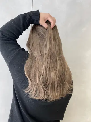 ロング カラー M IIのヘアスタイル