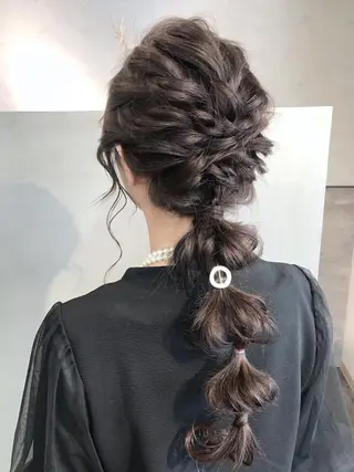 ヘアアレンジ Ricco.所属・デビュー前スタッフ スタッフのヘアスタイル