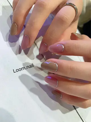 ネイル Loom所属・hrd manamiのネイルデザイン