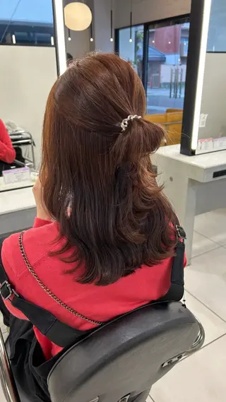 ロング 黒木 彩未のヘアスタイル