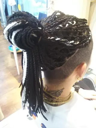 ヘアアレンジ メンズ ロング scamp ★のヘアスタイル