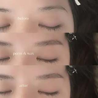 アイブロウ 韓国束感まつげ｜ MANAMI🧸のマツエク・マツパデザイン