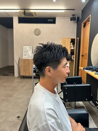 ショート メンズ Ayumu.アユム /BLEACHi高崎のヘアスタイル