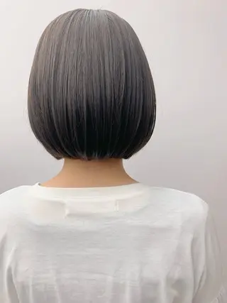 ショート カラー 髪質改善×大人可愛い 艶髪🫧ダイトのヘアスタイル