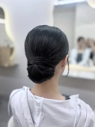 ヘアアレンジ 田中 萌心のヘアスタイル